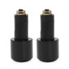 7/8" 22mm Solid Iron Heavy Weight Handle Bar Ends Vibration Reducing Grip Plugs