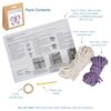 Trimits Make Your Own Macramé Decoration Kit, Butterfly