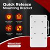 Xi MotorGuide Quick-Release Mounting Bracket Kit for Xi3 Xi5 Trolling Motors