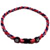 Sport Ropes Double Titanium Necklace (Navy/Red, 18")