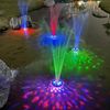 Lanpool Floating Water Fountain With Underwater Lights, Rechargeable B