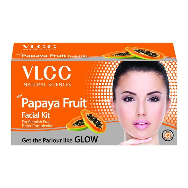 VLCC Papaya Fruit Facial Kit, 60g