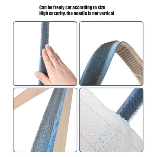 2Pcs Punch Needle Frame, 39.4in Gripper Strip Rug Fabric Hooking Gripper Frame Square Tufting Frame for Tufting Frame Cross Stitch Embroidery