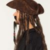 Boland 01811 Moustache and Beard Pirate One Size Black