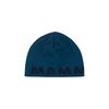 Mammut Logo Beanie Deep Ice-Marine, Einheitsgröße