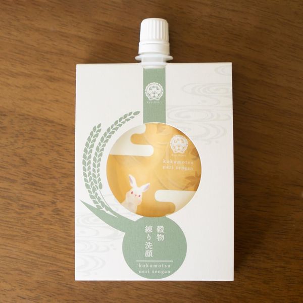 Moon rabbit: Grain kneading face wash