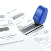 Guard Your ID Identity Protection Security Prevention Stamp Roller (Deluxe Multi-Color 4-Pack)