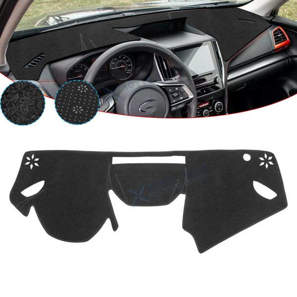 Dash Cover Antiskid Dashboard Mat Protector Sunshade For Subaru Forester 2019-24