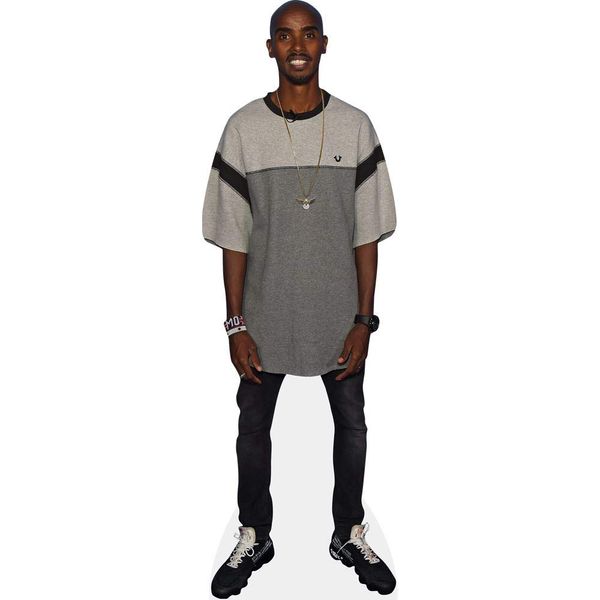 Mo Farah (Casual) Mini Size Cutout
