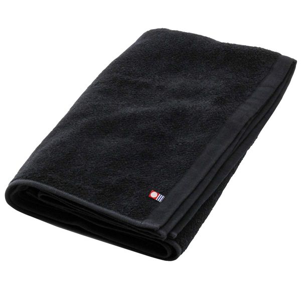 Imabari Towel, Made in Japan, Bath Towel (14 Colors), 100% Cotton, Approx. 12.5 oz (345 g) (1100 Momme), 27.6 x 51.2 inches (70 x 130 cm), Black, Imabari Bath Towel, Domestic Production, Beauty Towel, Commercial Use, Salon Towel, Large Size, Hotel Specifi