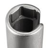 sourcing map 10mm Nut Driver, 1/4" Quick-Change Hex Shank Slotted Drill Bit Socket Wrench Tool, 4 Inch Length