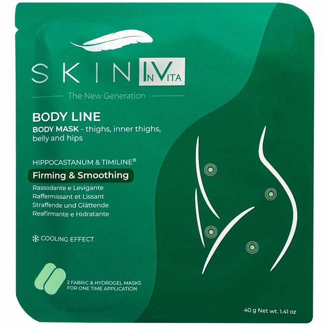 Skin IV Korean Firming & Smoothing Body Sheet Mask (Thighs, Inner Thighs, Belly & Hips), Cooling Effect - 40g