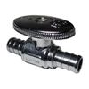 10 Pieces 1/2" Pex X 1/2" Pex Ball Valve Mini Version, 1/4" Turn