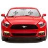 Fleur-De-Lis Dual Panels Universal Fit Folding Windshield Sun Shade