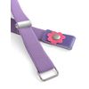 Olata elastischer Mädchen-Gürtel mit Blumen-Verschluss (1-6 Jahre). Rosa