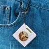 'Smiling Goat' Keyring Tape Measure/Spirit Level Tool (KM00041693)