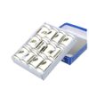12 SPOOLS of 600 Yards Polyester Sewing Thread for Sewing Machine All Purpose Premium Quality Thread (White)