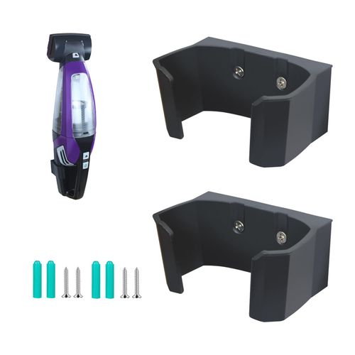 CPAI Wall Mount Compatible with Bissell 2390 2390A 2284W 23903 Pet Hair Eraser Lithium Ion Cordless Hand Vacuum (2 Packs）