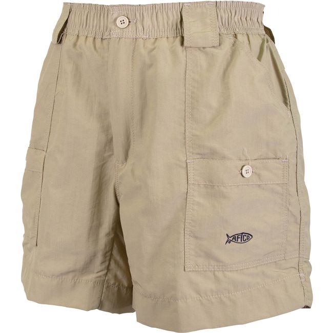 AFTCO Original Fishing Shorts (34, Khaki)