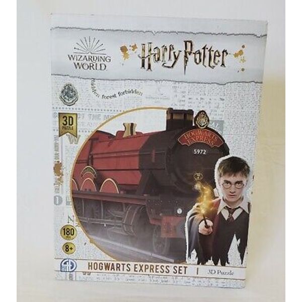 Harry Potter Hogwarts Express 3D Puzzle Model Kit Set 180 Piece New Sealed