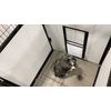 Wall Mount Vertical Guillotine Pet Door Entry & Telescopic Sleeve Kit