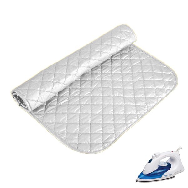 Ironing Mat table top Ironing Boards Travel Iron Mat, Ironing Pad Portable Ironing Board Ironing Pad for Steam Pressing on Tabletop or Bed Thicken Tabletop Ironing Mat For Sewing