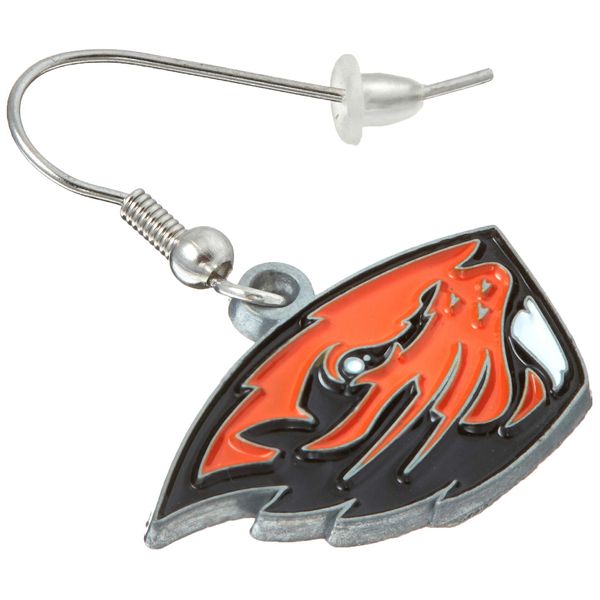 NCAA Oregon State Beavers "Beaver Head" Logo Dangler Earrings