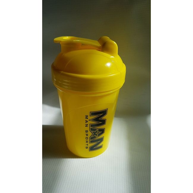 Man Sports Protein Amino Smoothie Pre-workout Water Gainer Shaker Cup 16oz  500mL