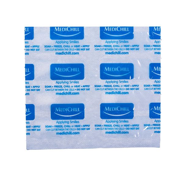 10 x Medichill Hot Cold Pack Sheets (15cm x 13cm 10 Sheets)