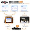 Car Engine Scanner Automotive Diagnostic Tool ODB2 Code Reader Multi Languages