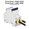 DIHOOL Miniature Circuit Breaker MCB, 2 Pole, 25Amp,230VAC,Type C