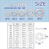simPLEISURE Flat Washers M5 150 Pieces ya010016a04n0