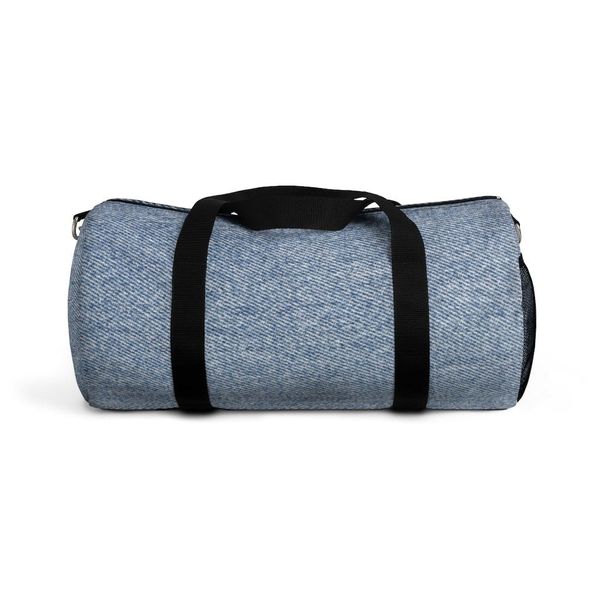 Duffel Bag, Carry on Luggage, Blue Denim - Small