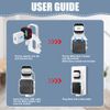 OFFCUP Outlet Mount for Blink Sync Module 2, Blink AccessoriesEasy Move Mount Bracket for Blink Indoor Outdoor Security Camera System with Short Cable