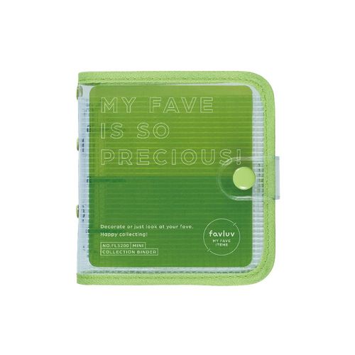 King Jim Pressurikatsu Collection Binder, Mini Size, Green, FL5200 Mitts