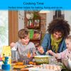 Seaciyan Timers, Classroom Timer for Kids, Kitchen Timer for Cooking, Desk Time Tracker, Small Mechanical Timer for Study, Workout, Shower, Baking Countdown (Blue Dinosaur)