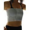 Alpha Medical Elasto-Fit Breast and Chest Compression Wrap. L0220 (Large ; Black)