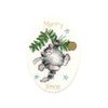 Bothy Threads Cross Stitch Card Kit - Swing Into Xmas