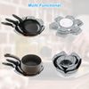 12 Pack Pot & Pan Protectors in 3 Sizes, Stackable Pan Separators to Avoid Scratching or Marring, Cookware Protector Set for Glass Ceramic Plates & Bowls