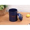 simpa 3L Professional Matt Blue Kitchen Compost Bin - 17cm (H) x 13.5cm (Dia)