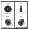 10" x 3.25"  Solid Finish Mower One(1) Wheel/Tire BUSH HOG 87750 NEW Replacement