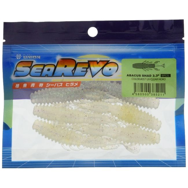 Flash Union Cirebo Abacus Shad 3.3inch #057 UV Clear Holo