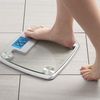 Smart Digital Bathroom Scale - Auto Weight Recognition, 440 Lbs Capacity, Silver