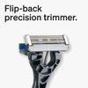 Schick Hydro 5 Disposable Razor for Men with Hydrating Gel Reservoir, 3 Count (Pack of 1)