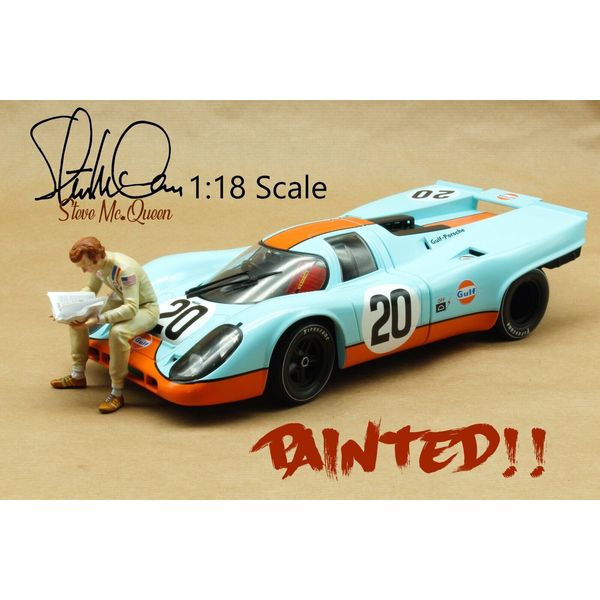 1:18 AUTOart Porsche 917k #20 Model Cars Original Packaging Steve McQueen-