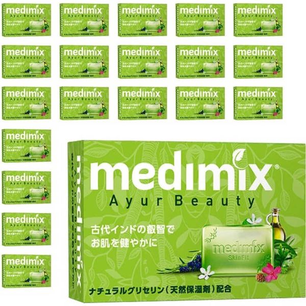 <br>MEDIMIX Medimix Aroma Soap Fresh Green 20pcs Fresh Green