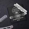 Barber Razor Blade - Single Edge Razor Blades 100 Count - Stainless Steel Razor Blades Single Edge