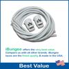 IBUNGEE LACES (Elastic No Tie Shoelaces (Light Gray, 22-Inch)