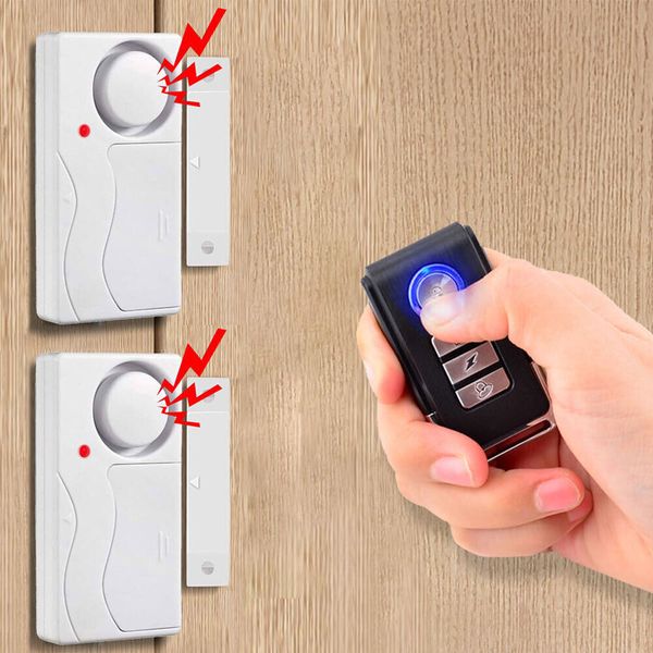 Waterproof  Home Security Alarm System Wireless Remote Control For Door Windows