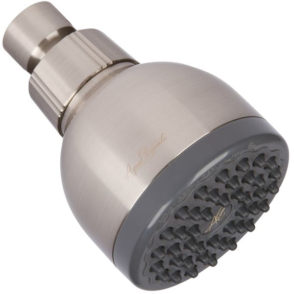 Aqua Elegante 3 Inch High Pressure Shower Head - Best Pressure for Wall Mount, Adjustable Showerhead - Brushed Nickel